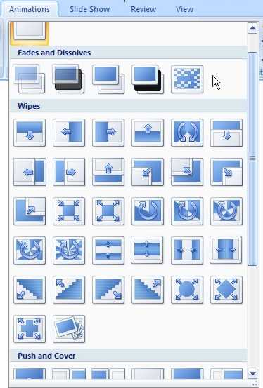 Animasi pada Microsoft Power Point