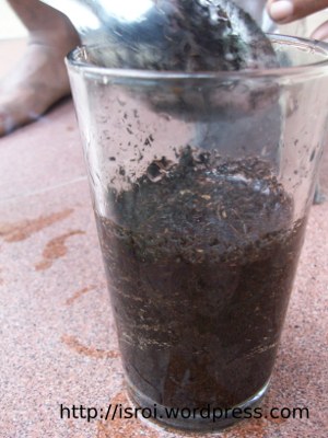 Sampel kohe, kotoran hewan