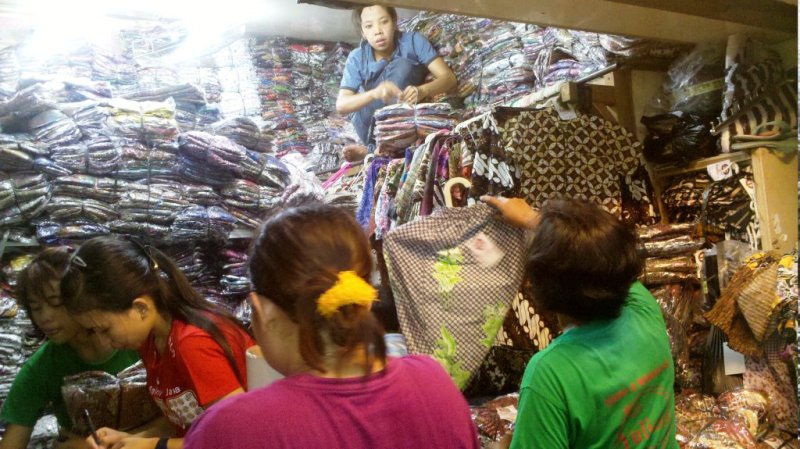 Grosir batik pasar klewer solo