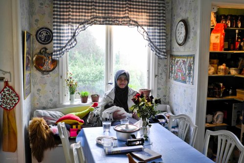 Ruang dapur yang nyaman dan asri