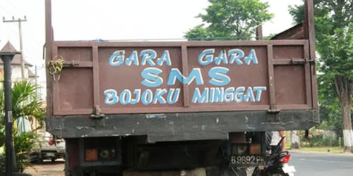 bak truk  kata lucu