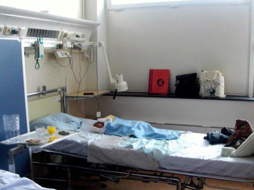 Yusuf di ruang perawatan