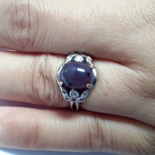 batu akik lavender Maluku