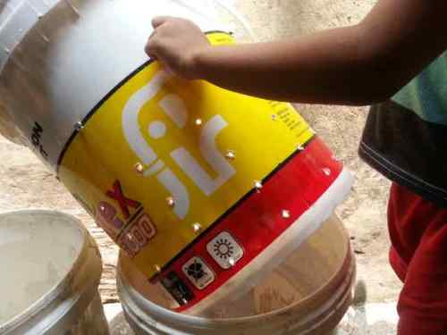 Komposter sampah rumah tangga sederhana