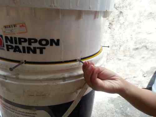 Komposter sampah rumah tangga sederhana