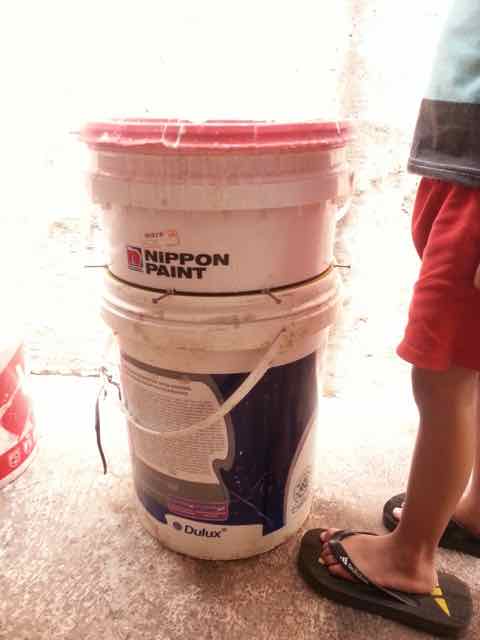 Komposter sampah rumah tangga sederhana