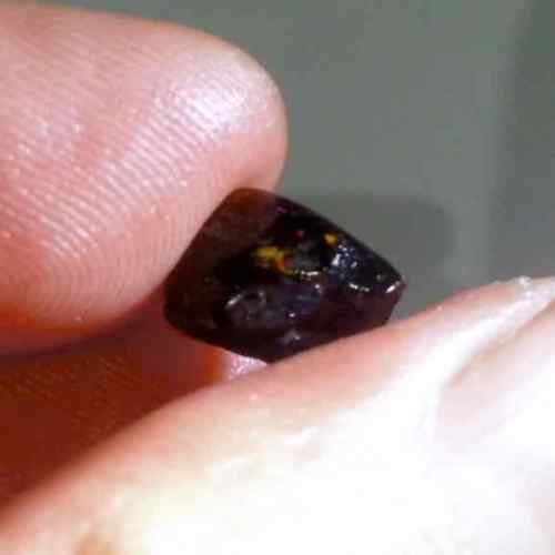 rough black opal kalimaya