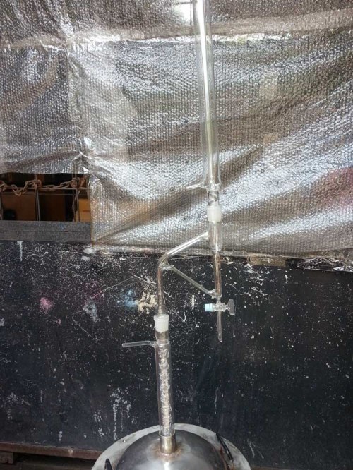 Distilator bioetanol etanol laboratorium