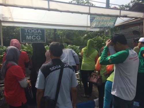 promi sampah warga larangan sidoharjo