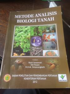 Metode Analisis Biologi Tanah, Prof. Rasti Saraswati