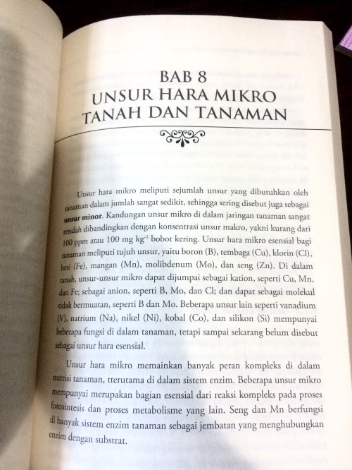 Kesuburan Tanah Nutrisi Tanaman