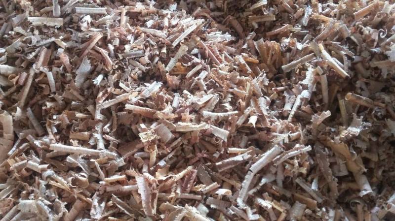 limbah serutan kayu