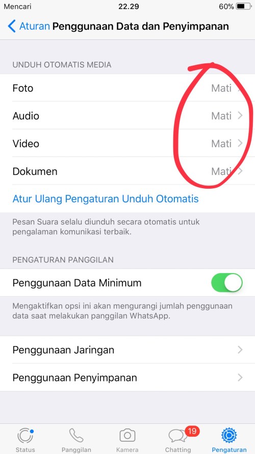 Tips Whatsapp tidak Lemot