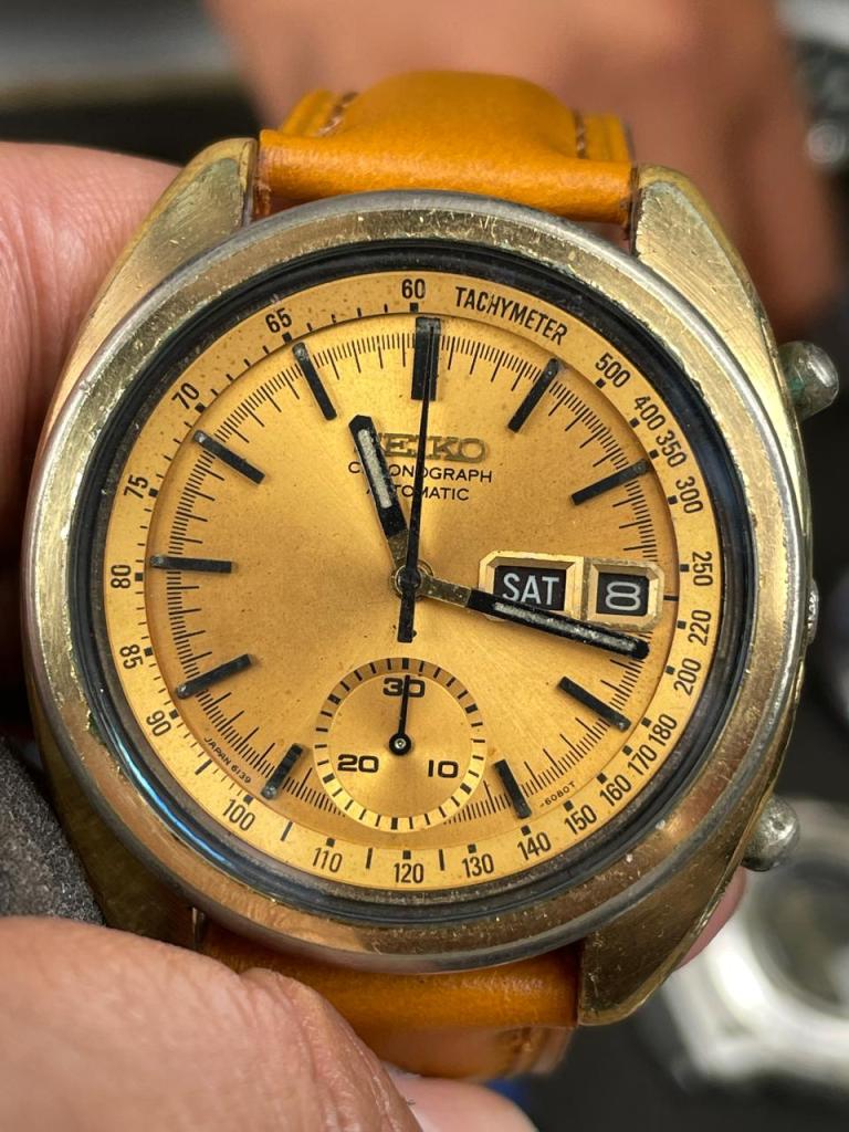Jam tangan vintage SEIKO ori Bruce Lee